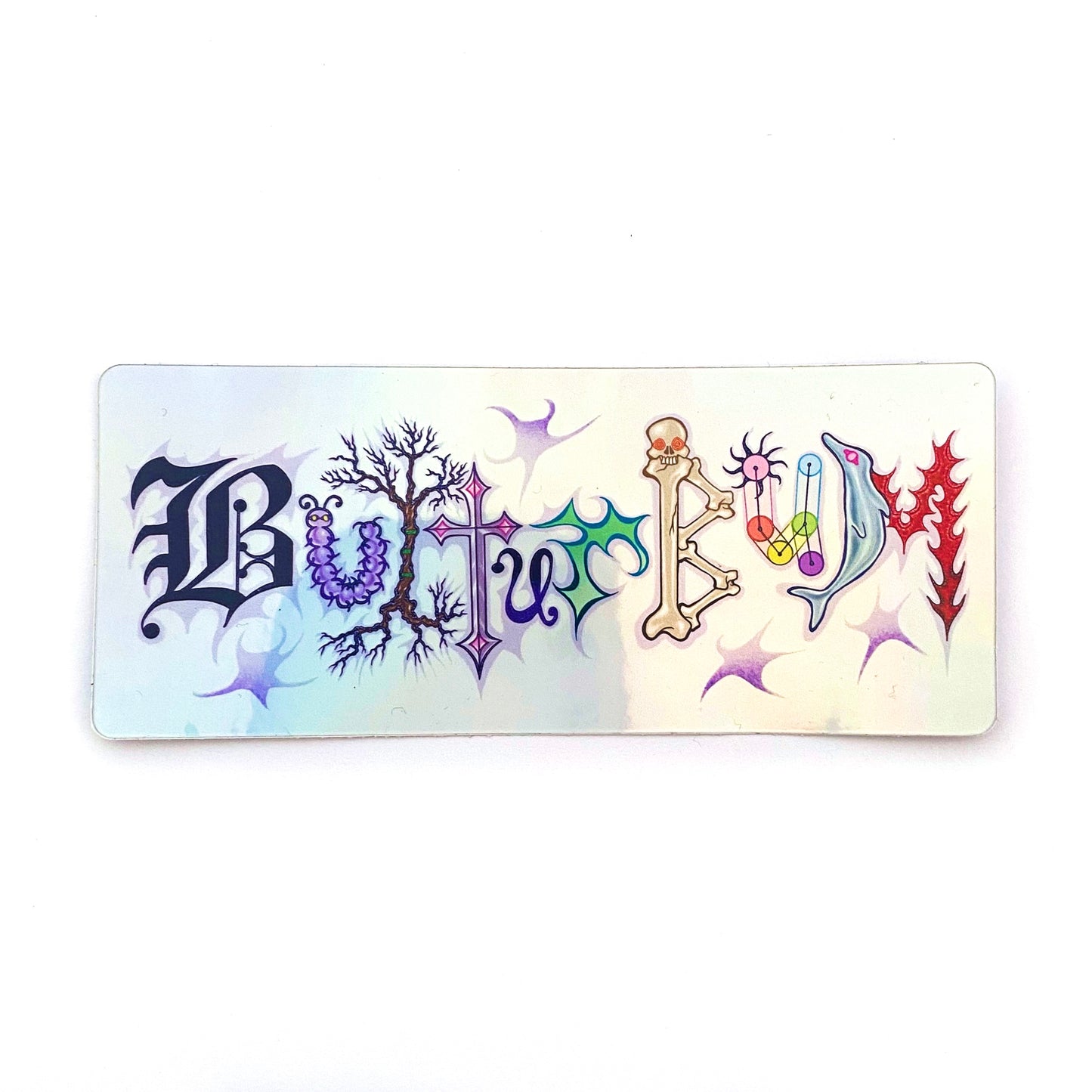 "BUTTURBUM LOGO" Sticker