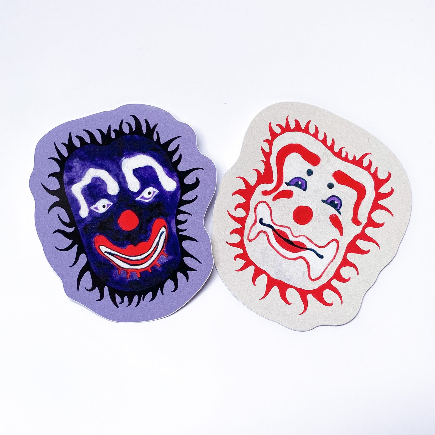 "CLOWN" Duo Sticker Pack